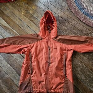 Patagonia Orange Rainjacket/Windbreaker